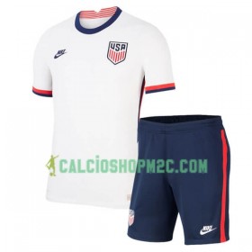 Stati Uniti Bambino Maglia Prima 2020 Manica Corta (+ Pantaloncini)